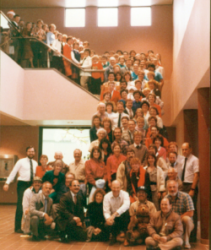 1987-88 Employees on East Stairs