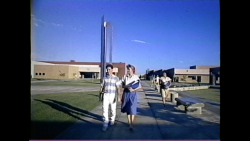 Fall 1987 students on campus