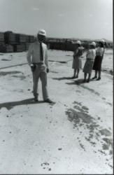 Construction-Location of Kiosk—Ken Roberts, Betty Helman, Kay Martens, Cheryl Kubasch 1986