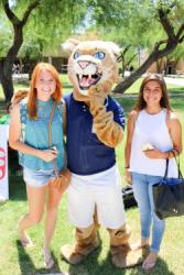 Paws with PVCC students