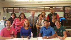 Dr. Dale with UNoS members