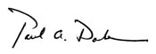 Dr. Paul Dale signature