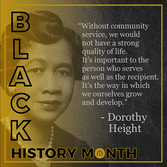 Dorothy Height - Black History Month