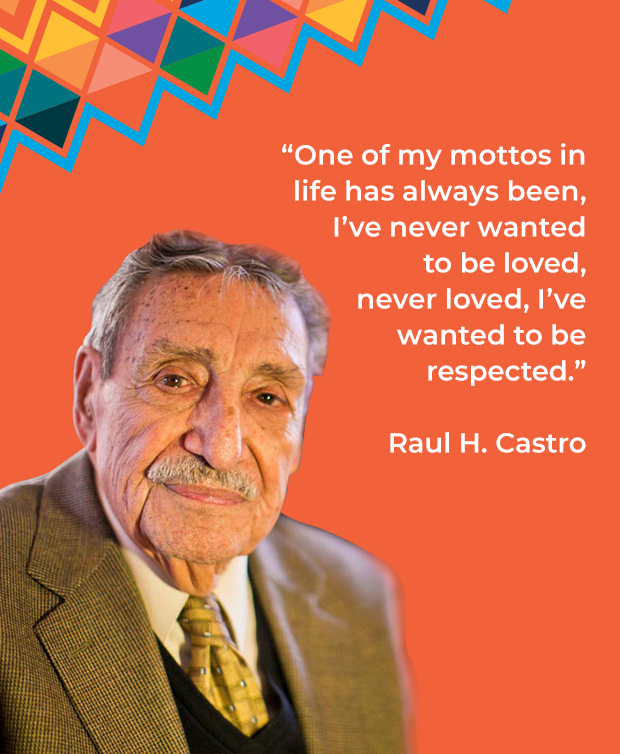 Raul Castro - Hispanic Heritage Month