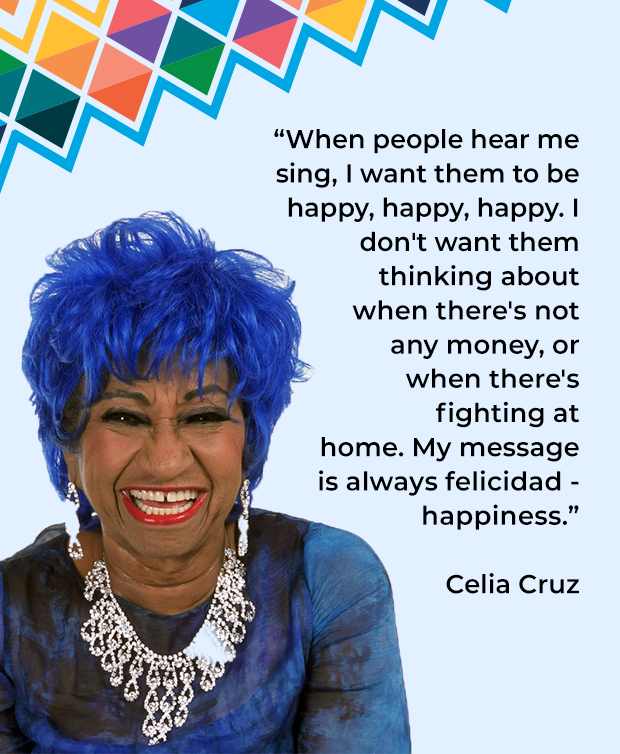 Celia Cruz - Hispanic Heritage Month