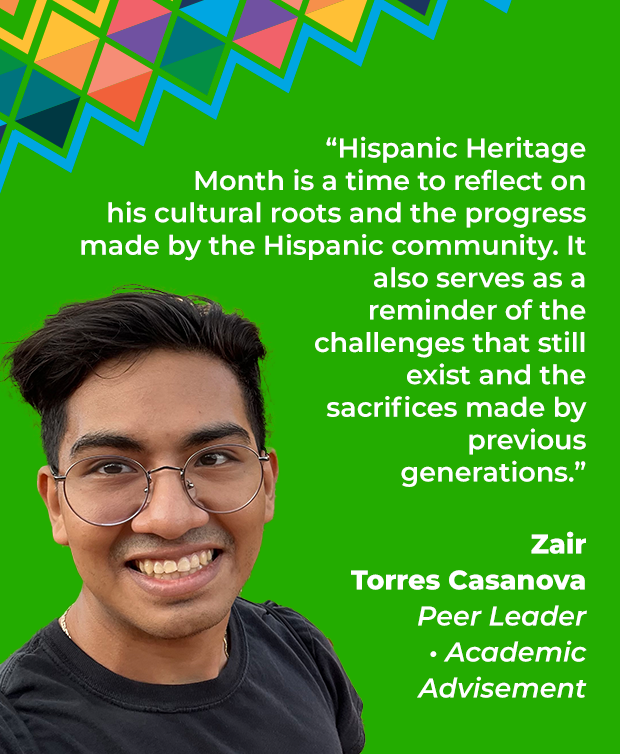 Zair Torrez Casanova - Hispanic and Latine Heritage Month